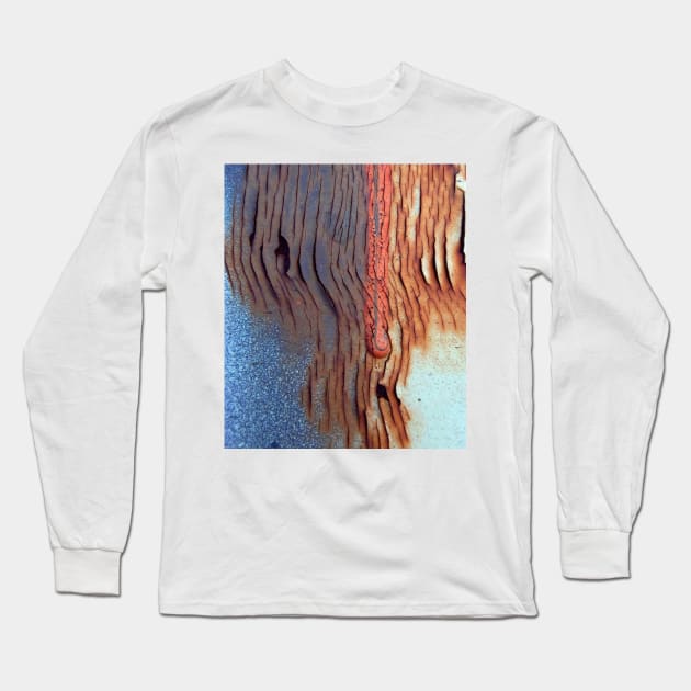 Hooked On Rust Long Sleeve T-Shirt by CRSMarshall